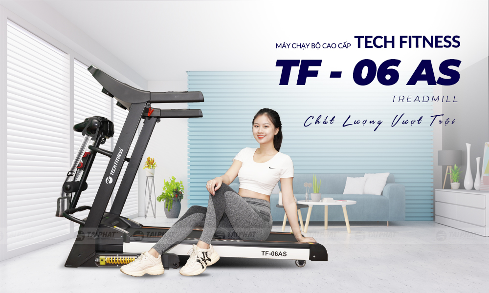 Máy chạy bộ Tech Fitness TF-06AS