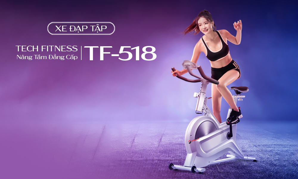 Xe đạp tập Tech Fitness TF-518 - nâng tầm đẳng cấp
